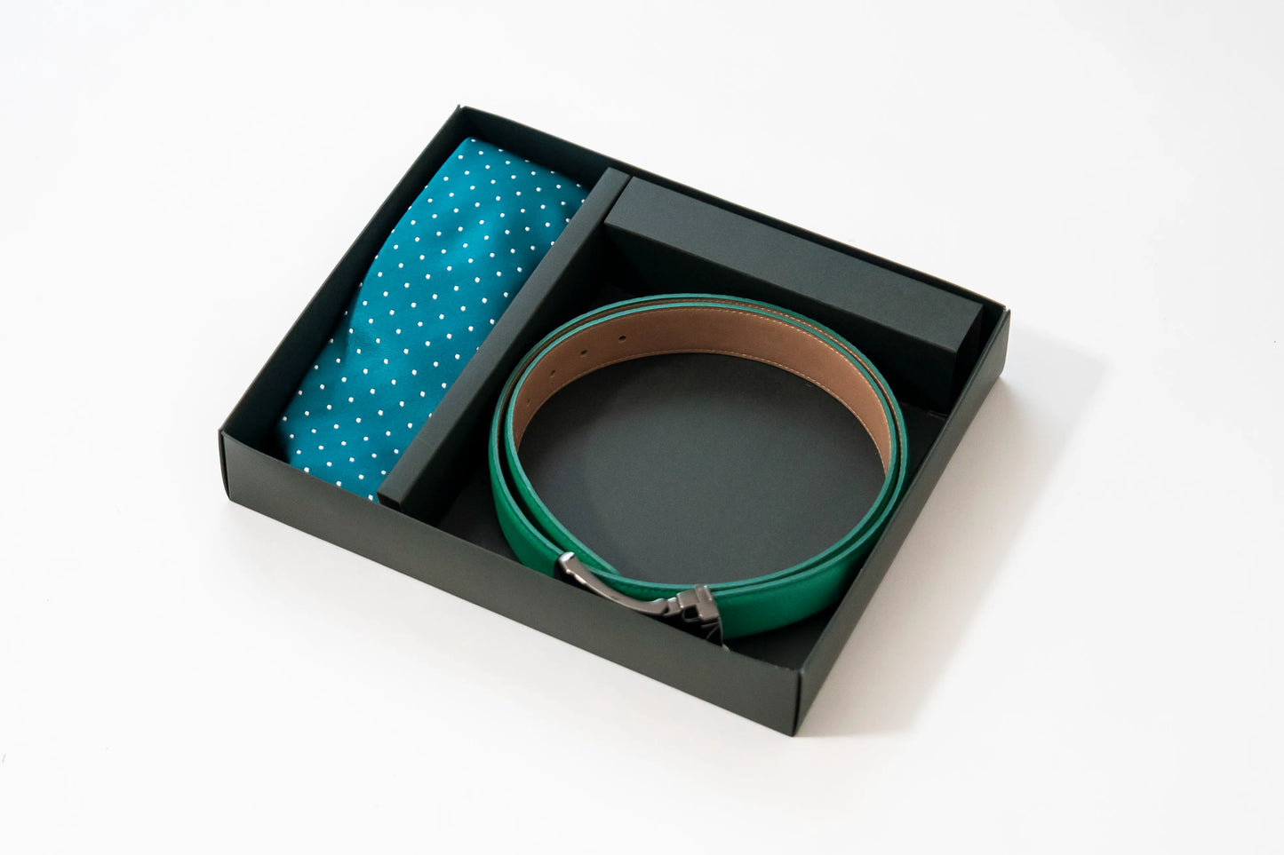 ベルトネクタイセット 緑