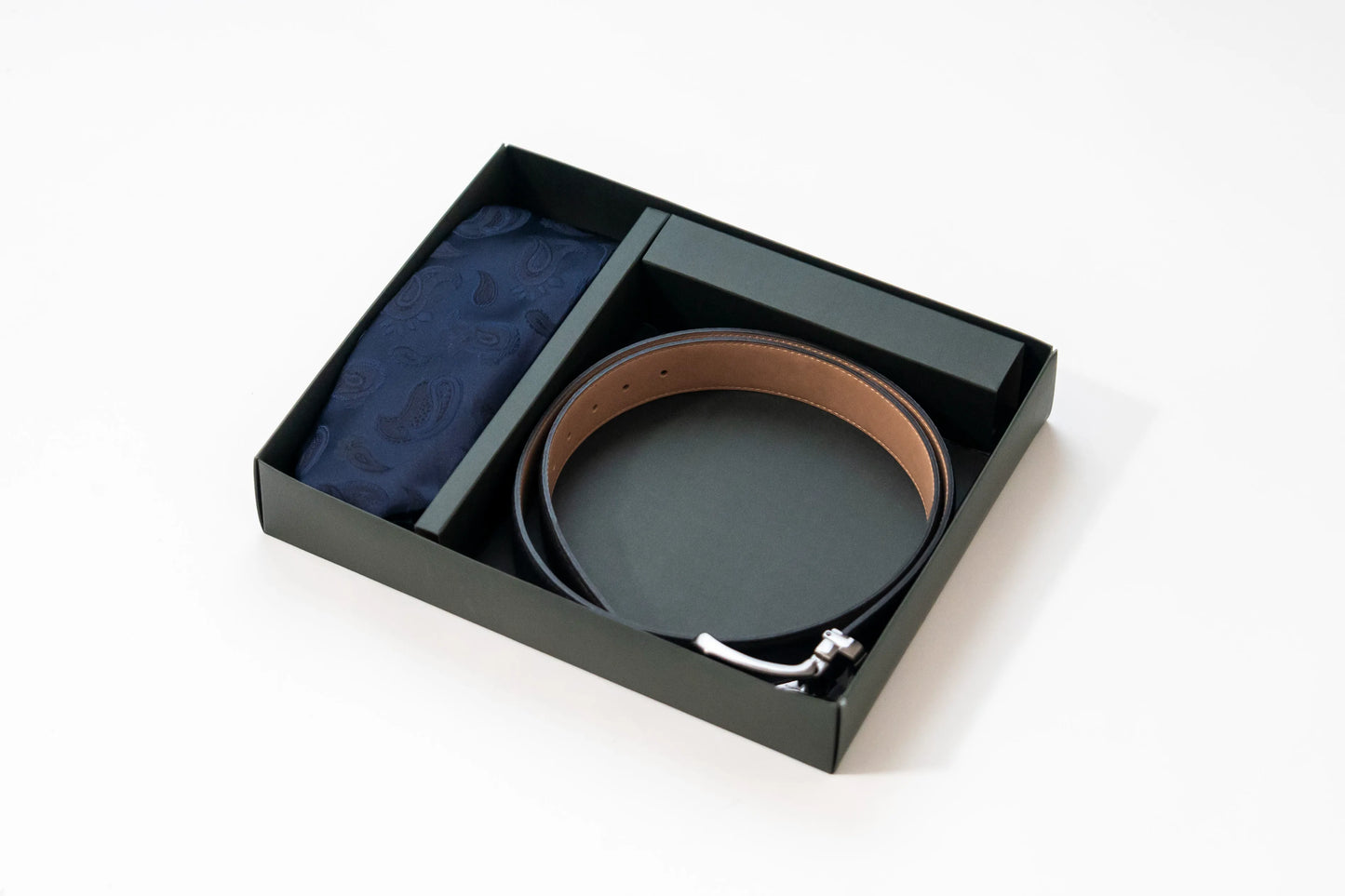 ベルトネクタイセット 黒