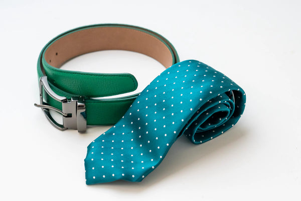 ベルトネクタイセット 緑