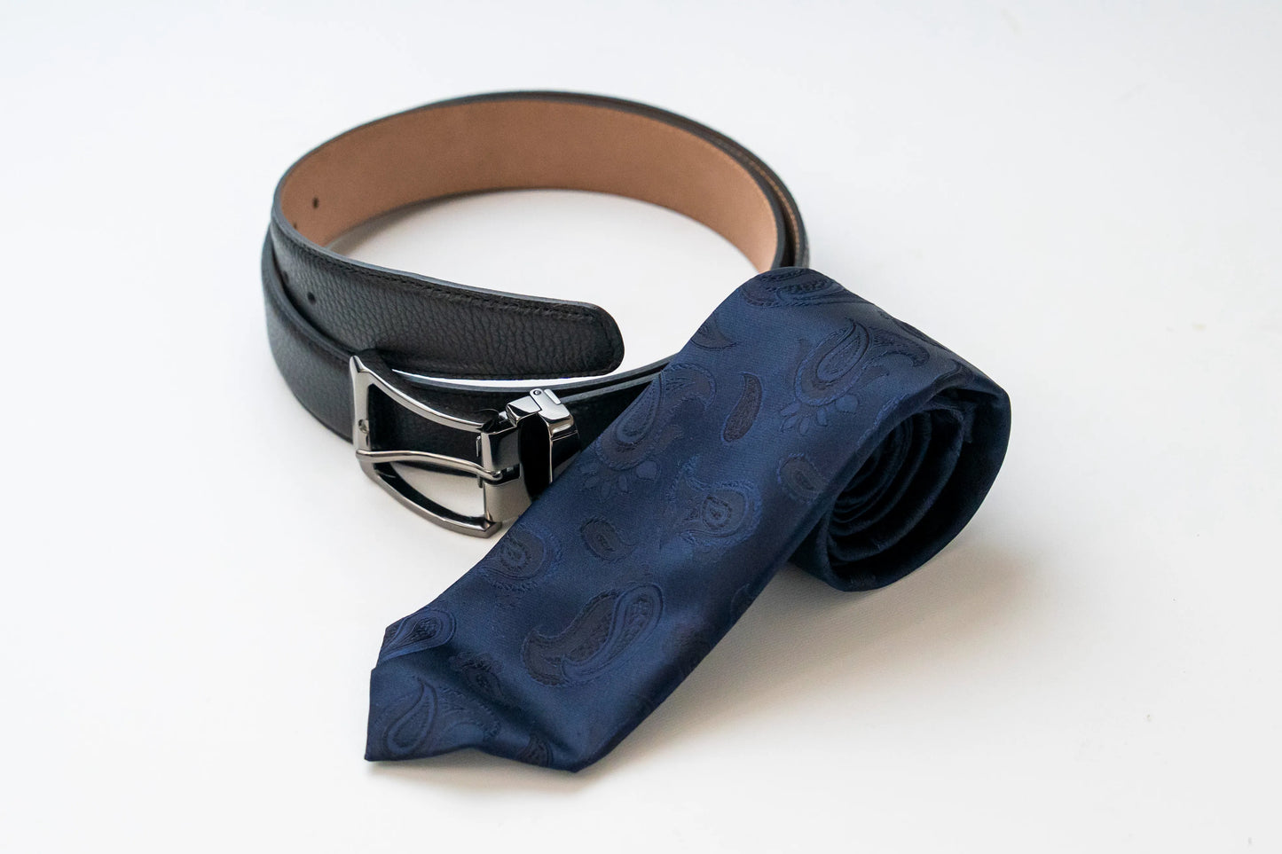 ベルトネクタイセット 黒