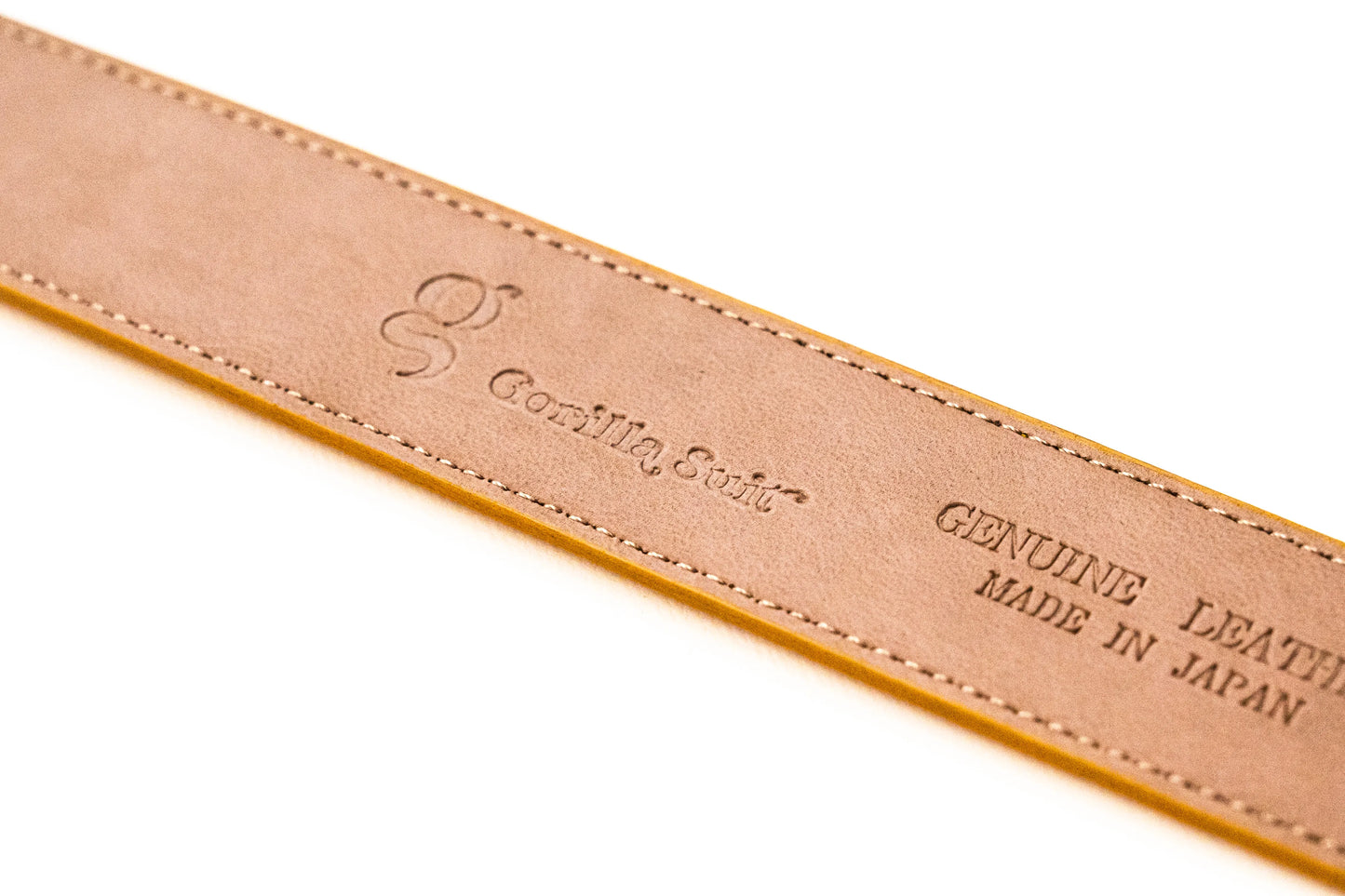 ベルトネクタイセット 黄