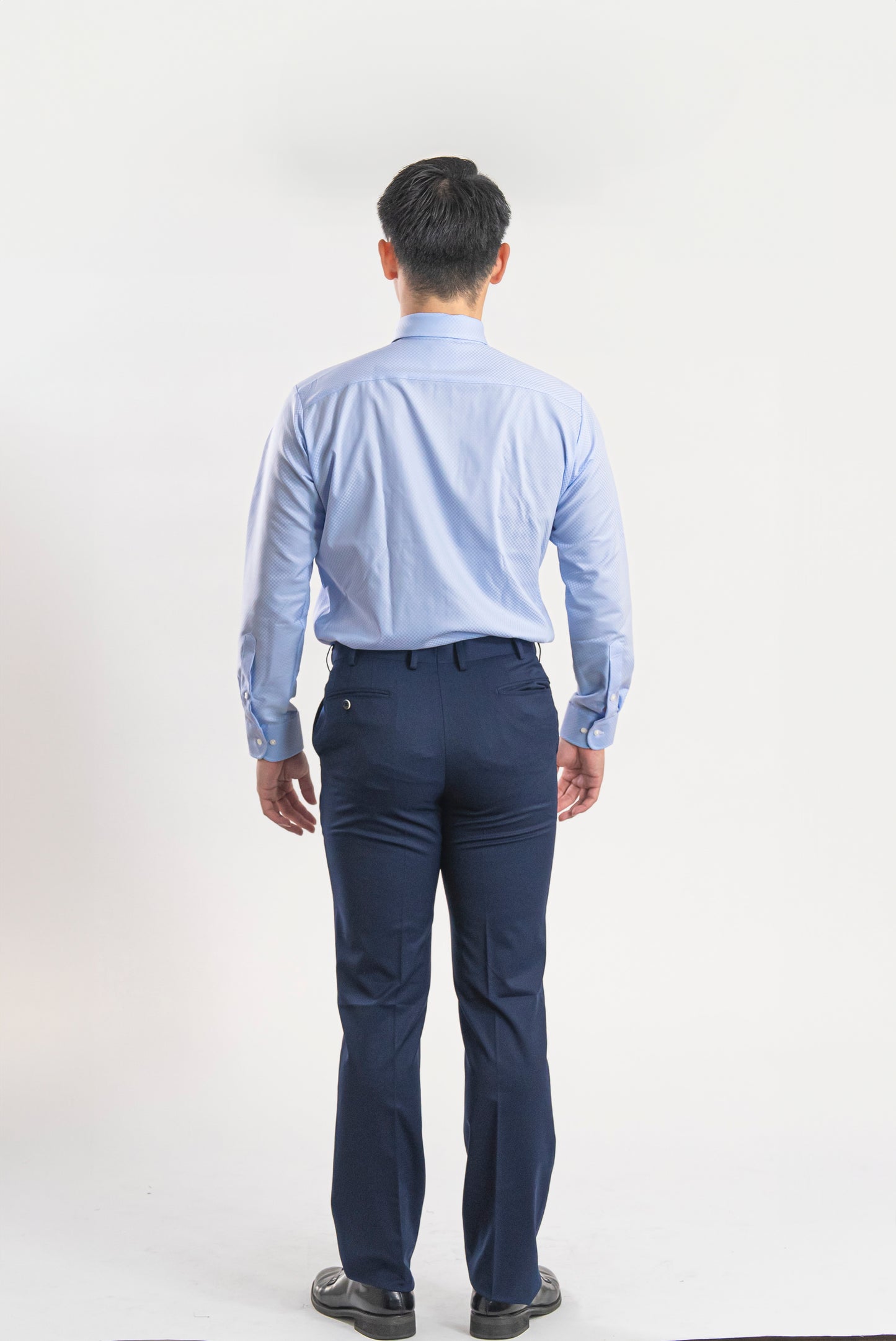 DRESS SHIRT シャツ サックス