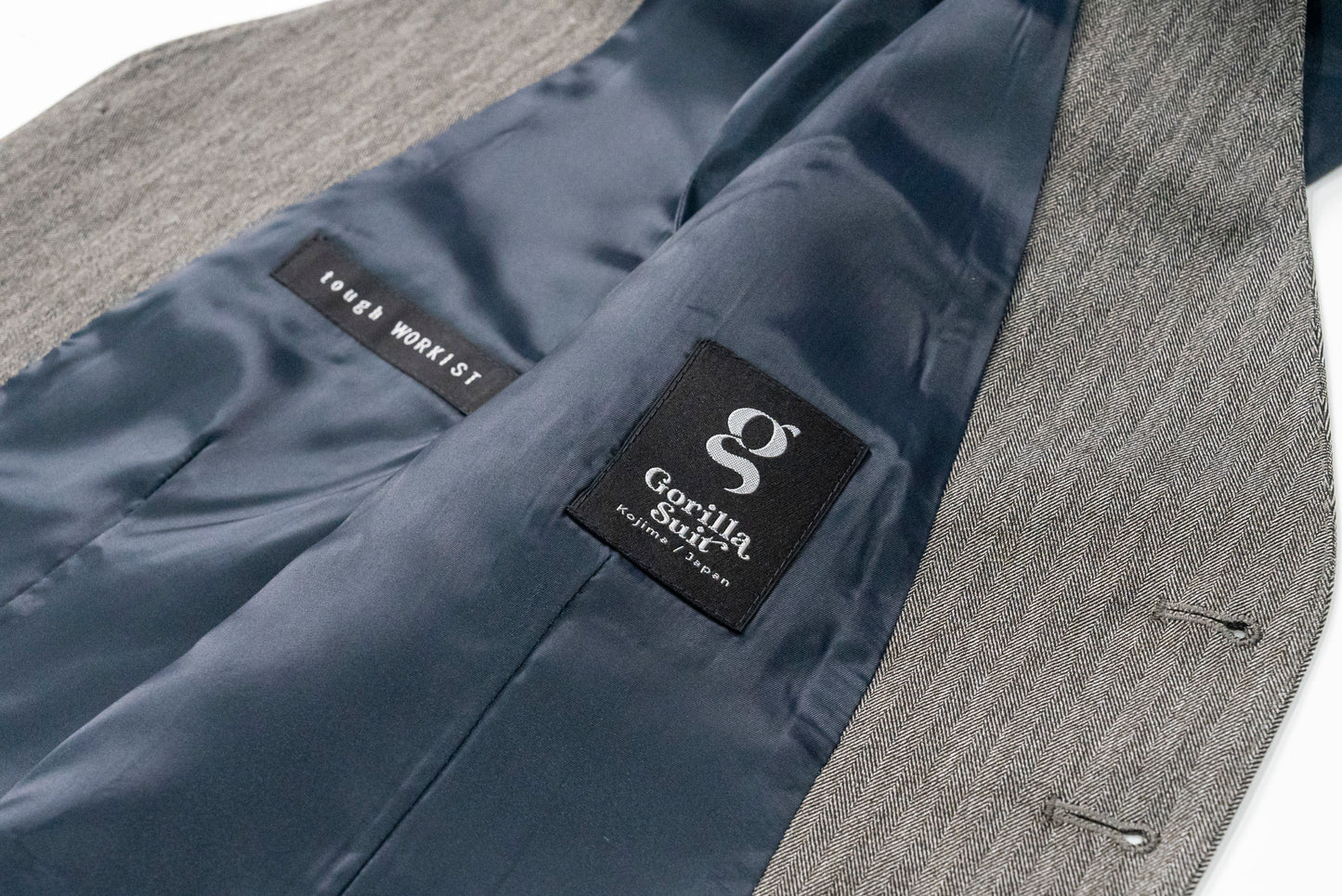 tough WORKIST Gorilla Suit ベスト グレー